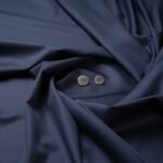 Elegant Super Blue Fabric | 170s Count & 65% Australian Merino Wool | Cavalero Italy