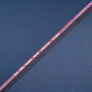 Premium Navy Blue Fabric | 100s Counts & 20% Marino Wool | Georgia Gullini - Image 3