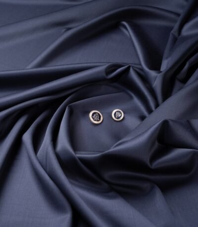 Super Z-Blue Fabric | 150s Counts & 95% Australian Marino Wool | Cavalero Italy