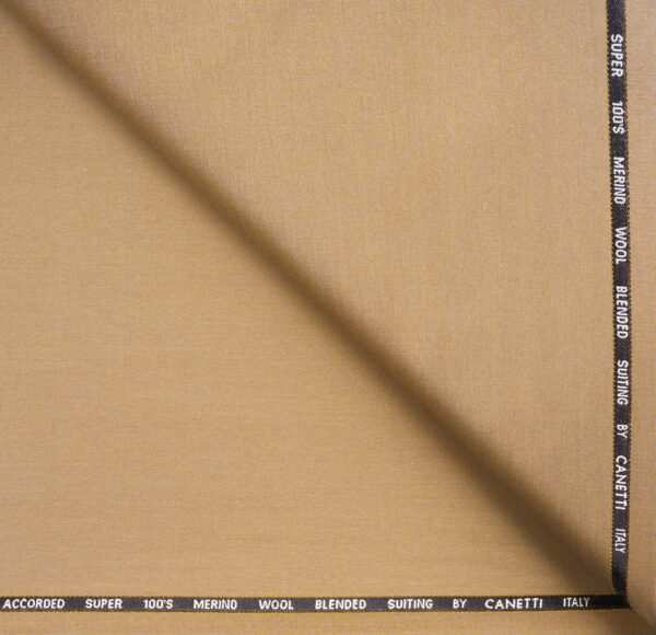 Premium Camel Fabric | 100 Counts & 20% Marino Wool | Canetti Italy - Image 2