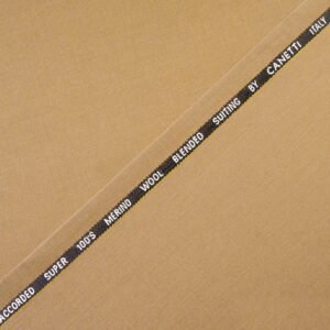 Premium Camel Fabric | 100 Counts & 20% Marino Wool | Canetti Italy - Image 3