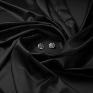 Super Z-Black Fabric | 150s Counts and 95% Australian Marino wool | Cavalero Italy