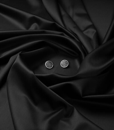 Super Z-Black Fabric | 150s Counts and 95% Australian Marino wool | Cavalero Italy