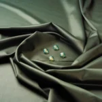 J.Hampstead | Silver Green Fabric (Suiting)| 100s Count & 20% Australian Merino Wool | Unstitched By the Fashion Fabric