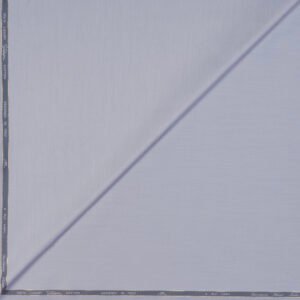 Tessitura Monti India 100% Luxury Supima Cotton 2 Ply 140’s Shirt Fabric (Light Grey) - Image 3