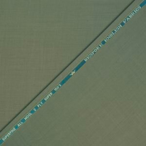 John Cavendish | Sage Green | Super 150s Superfine All Wool 2 Ply Unstitched Suiting Fabric - Image 3