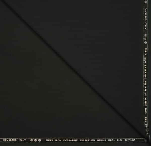 Ultra-Premium Dark Green Fabric | 180s Count & 95% Australian Merino Wool | Cavalero Italy - Image 3