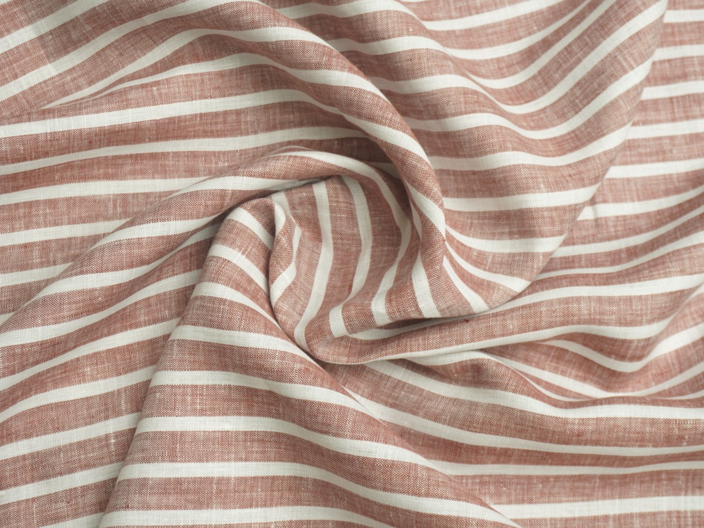 DSC08880 🧡 The Original Irish Heritage Linen Estd. 1912 – Emerald by Burgoyne | Rust Stripes | 60 Lea Pure Linen - Image 1