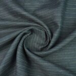 The Original Irish Heritage Linen Estd. 1912 – Emerald by Burgoyne | Dark Grey shade | 60 Lea Pure Linen by the fashion Fabric