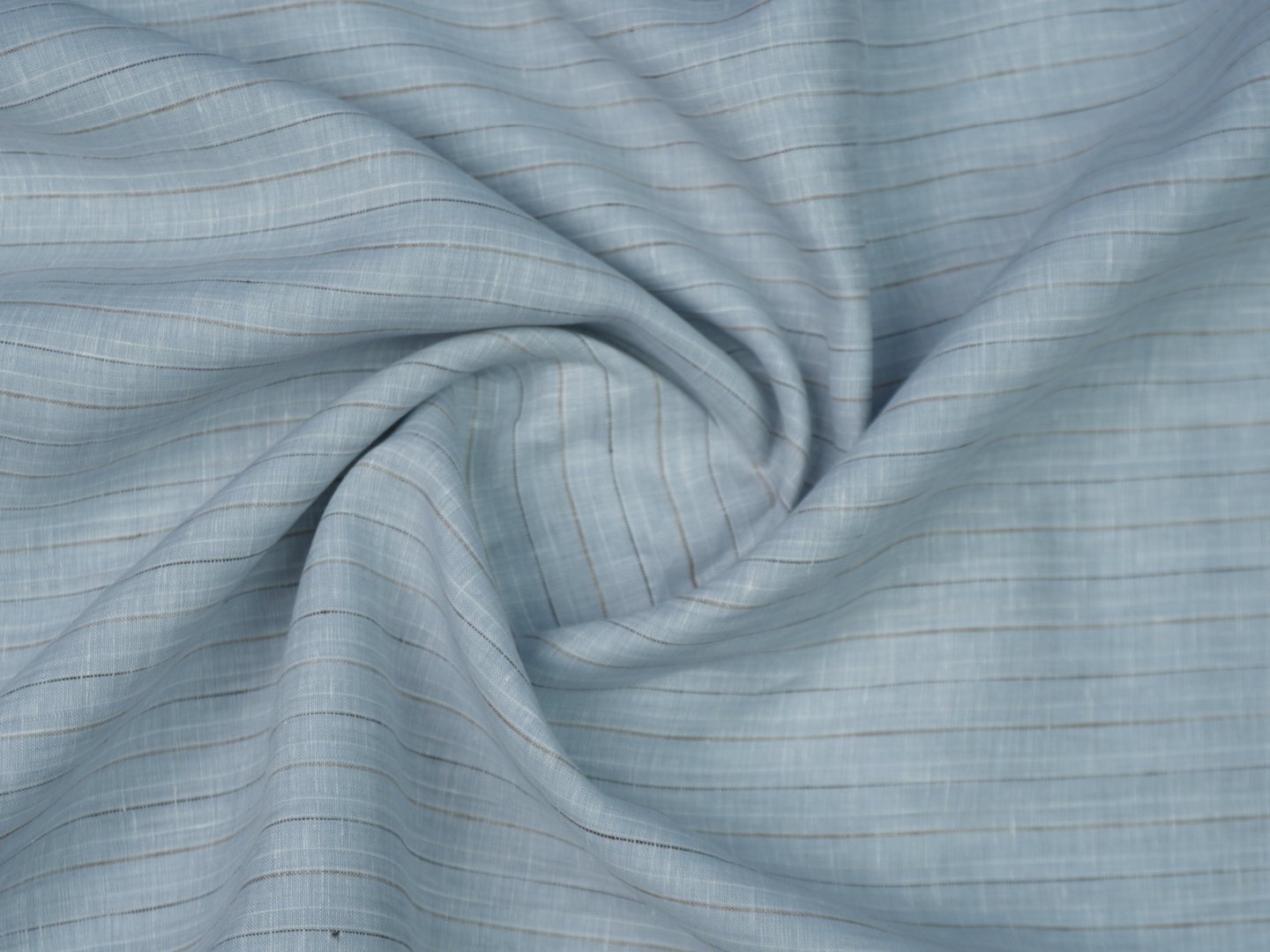 DSC08972 💙 The Original Irish Heritage Linen Estd. 1912 by Burgoyne | 80 Lea | 100% Pure Linen | Sky Stripes - Image 1