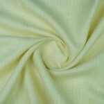 The Original Irish Heritage Linen Estd. 1912 by Burgoyne | 80 Lea | 100% Pure Linen Unstitched Fabric(Yellow Checks)