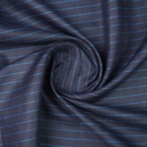 The Original Irish Heritage Linen Estd. 1912 by Burgoyne | 80 Lea | 100% Pure Linen | Purple Stripes at the fashion fabric