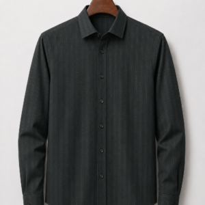 Dark Green Shirting Fabric