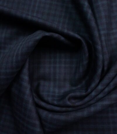 Cavalero Blue Suiting Fabric