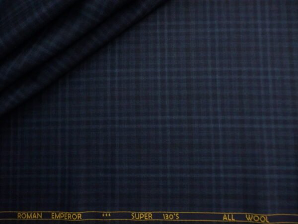 Cavalero Blue Suiting Fabric