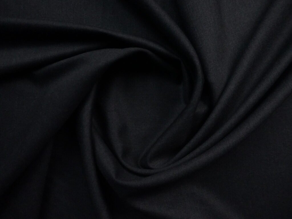 Cavalero Black Suiting Fabric