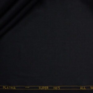 Cavalero Black Suiting Fabric