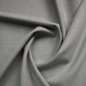 Light Grey Suiting Fabric Cavalero Super 110 Wool
