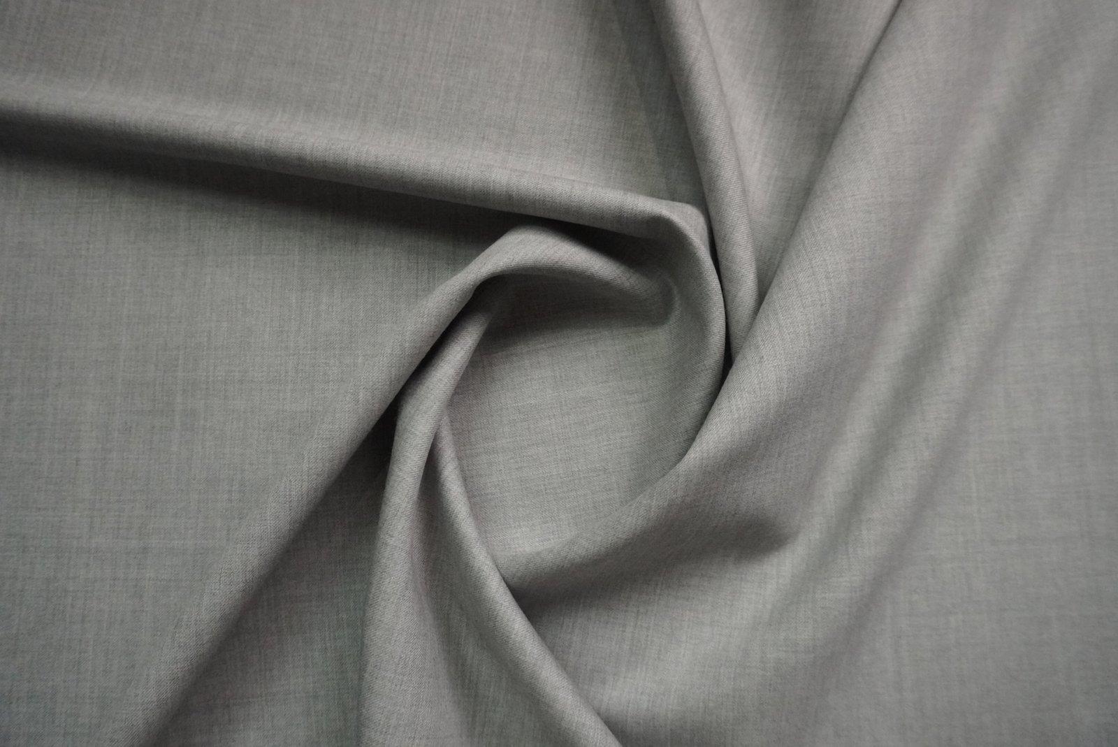 Light Grey Suiting Fabric Cavalero Super 110 Wool