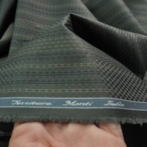 Dark Green Shirting Fabric