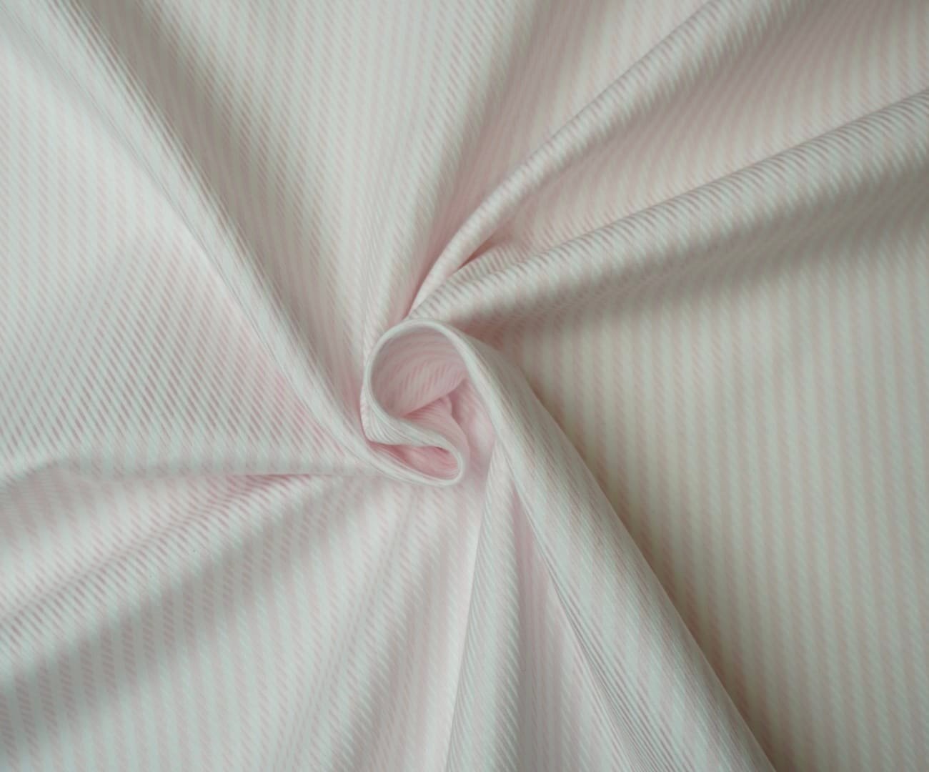 DSC00582 Pink Stripe Giza Cotton Fabric | Best Tessitura Monti - Image 1