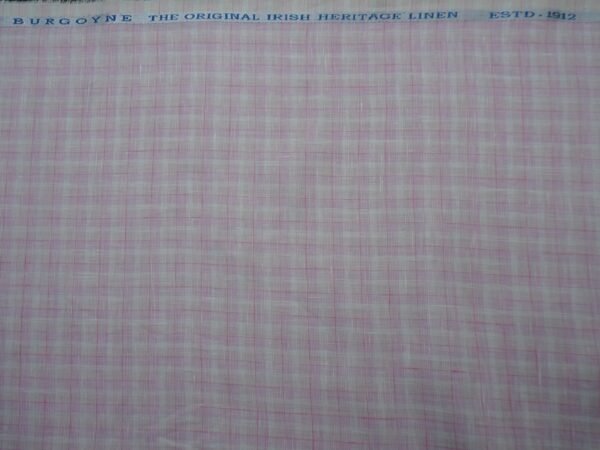 Burgoyne Original Irish Heritage 60 Lea Pure Linen Shirting Unstitched Fabric for Men - Image 3