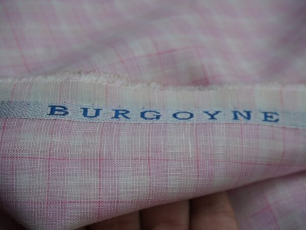 Burgoyne Original Irish Heritage 60 Lea Pure Linen Shirting Unstitched Fabric for Men - Image 2