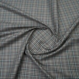 Monti Superfine Giza Cotton Checks Shirt Fabric