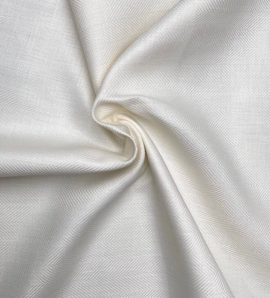 Cream Linen Suiting Fabric