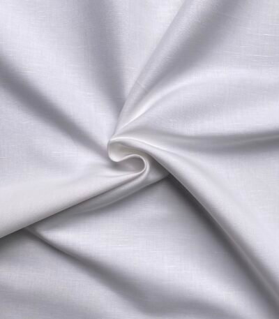 White Linen Fabric