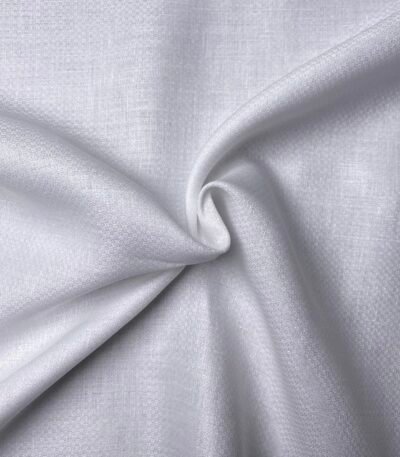 White Dobby Shirt Fabric