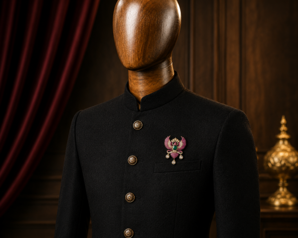 Luxury Peacock Brooch