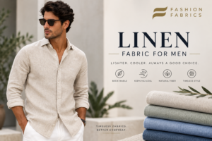 Choosing Linen Fabric for Men Coimbatore | The Fashion Fabric