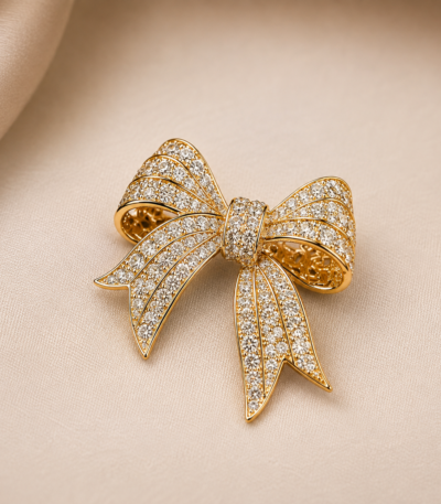 Luxury Bow Brooch