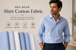 Best Cotton Fabric for Men Coimbatore | The Fashion Fabric Yamunanagar