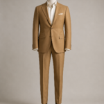 Camel TR Suiting Fabric