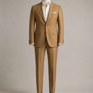 Camel TR Suiting Fabric