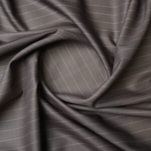 Merino Wool Stripe Suiting Fabric