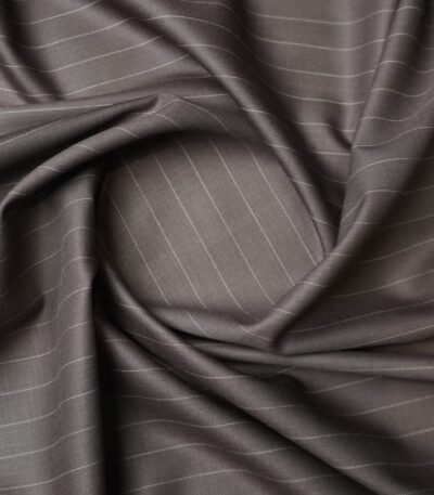 Merino Wool Stripe Suiting Fabric