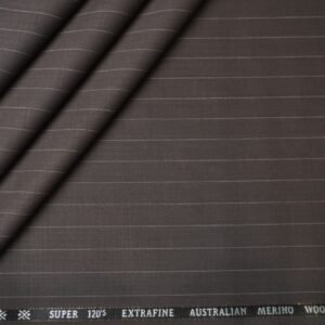 Merino Wool Stripe Suiting Fabric