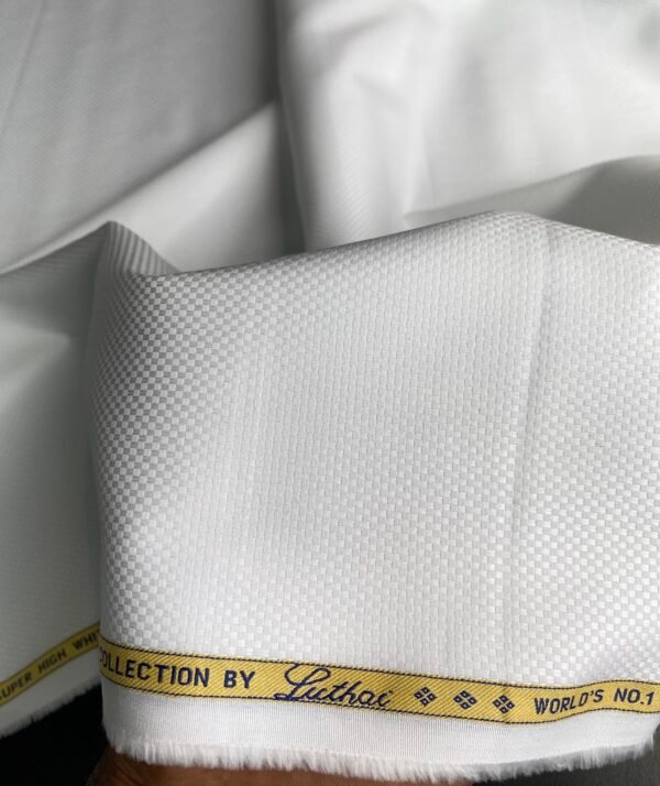 Luthai White Supima Cotton Fabric