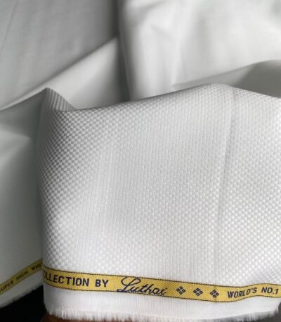 Luthai White Supima Cotton Fabric