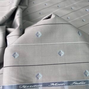 Monti Self Design Fabric | Best Tessitura Monti Shirt Fabric (Copy) - Image 2