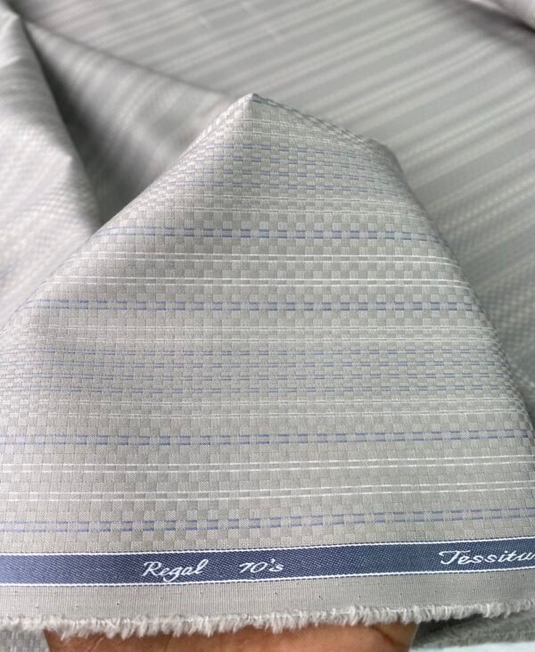 Monti Regal Self Design Fabric | Best Regal 70’s Shirt Fabric - Image 2