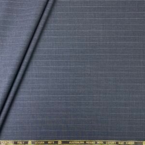 Vercelli Lexus Stripe Suiting Fabric