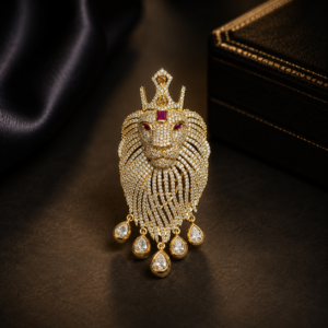 Royal Lion Brooch
