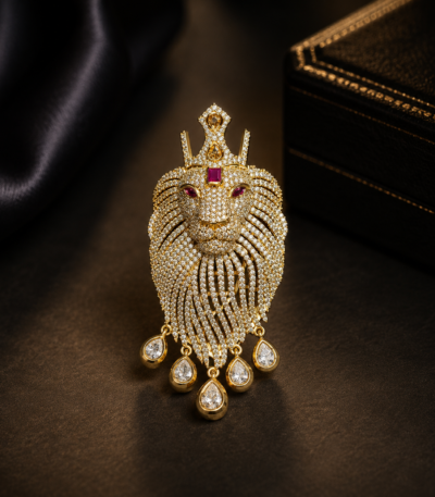 Royal Lion Brooch