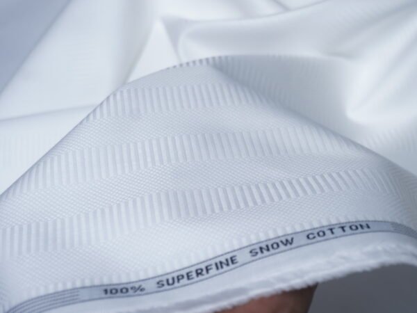 Snow Cotton Supima Fabric
