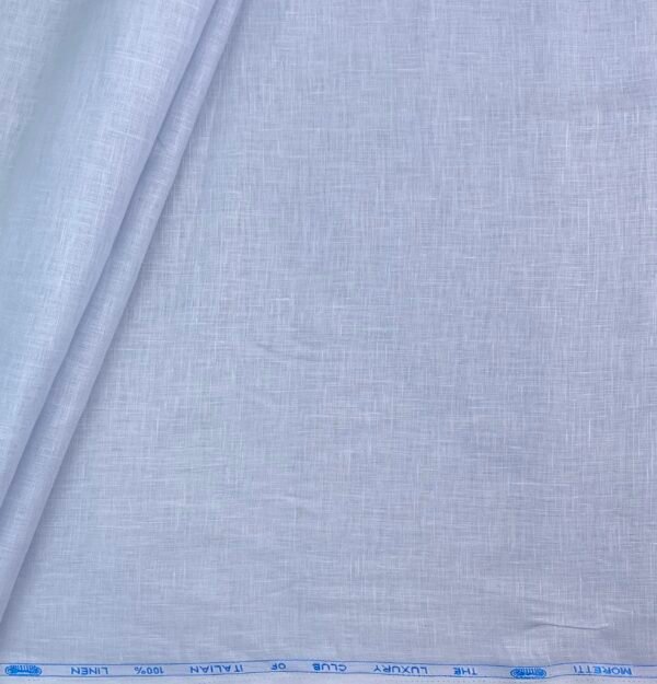 Sky Blue Linen Fabric