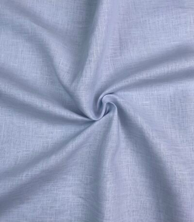 Sky Blue Linen Fabric